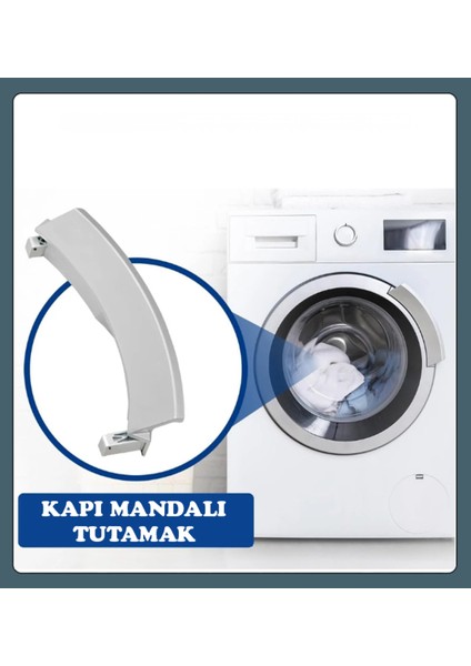 Bosch WAS24765TR/38 Uyumlu Çamaşır Makinesi Kapı Mandalı Tutamak fiyatları