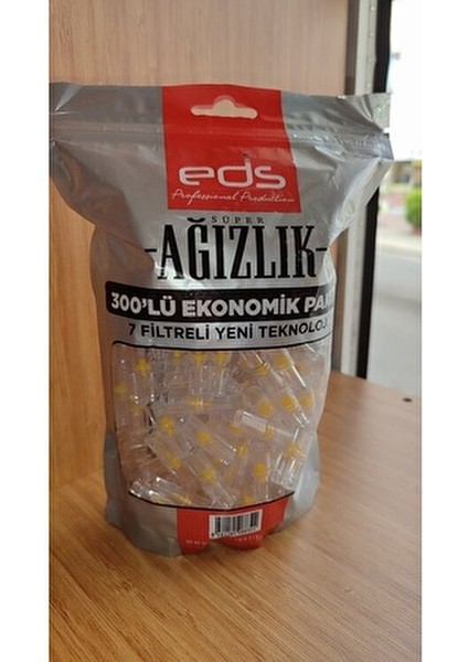 7 Delikli Sigara Filtresi Ağızlık 300'lü Ekonomik Paket Dumanı Süzme Özelliği fiyatları