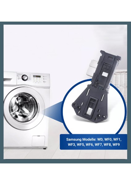Samsung WF71F5E3P4W/EN Çamaşır Makinesi Emniyet Kapı Kilidi