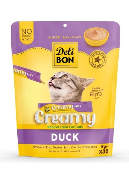 Creamy Ödül Maması Ördekli 15GR 32LI Paket