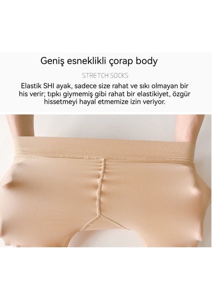 Kıvırtmaz, Işıltılı Bacaklık Tekstürü Çorap (Yurt Dışından) modelleri