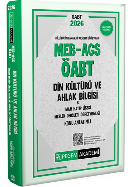 2026 Meb Ags Öabt Din Kültürü ve Ahlak Bilgisi Öğretmenliği Konu Anlatımı-Çözümlü Soru Bankası Seti modelleri