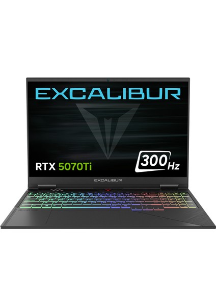 Excalibur G920 i9-14900HX 48GB 2TB RTX5070TI 12GB 16" Freedos Gaming Laptop G920.1490-GXP0X-E