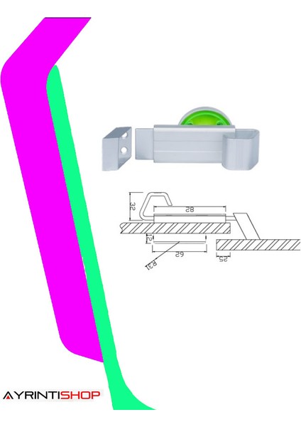 Wc Tuvalat Laminat Kapı Kilitleri Sürgü Kilit Aparatları 12 mm fiyatları