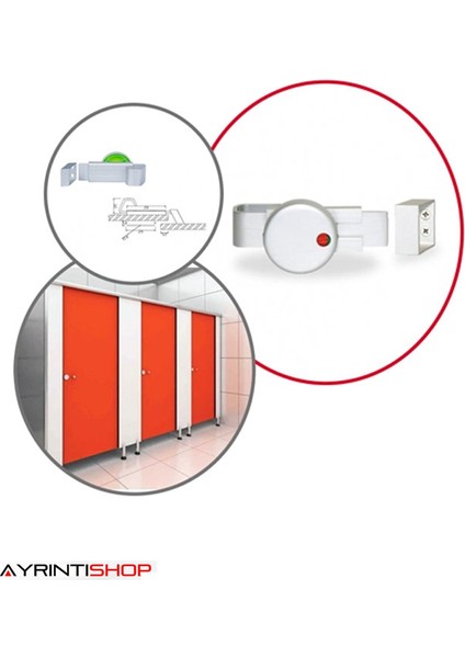 Wc Tuvalat Laminat Kapı Kilitleri Sürgü Kilit Aparatları 12 mm fırsatları