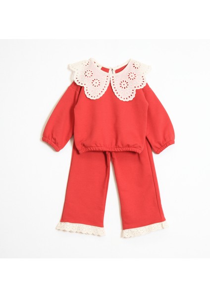 Kız Çocuk Yakalı Takım