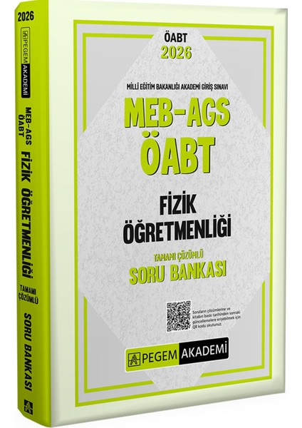 2026 Meb Ags Öabt Fizik Öğretmenliği Tamamı Çözümlü Soru BANKASI(167 SAYFA,851 Soru)-3 Deneme Hediye fiyatları