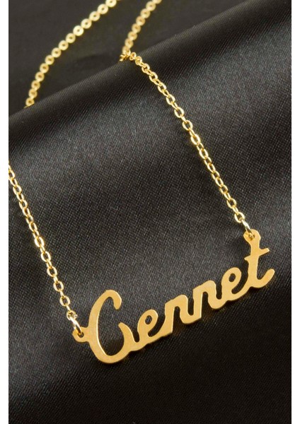 Bestonly Cennet Isimli Kolye -Sarı
