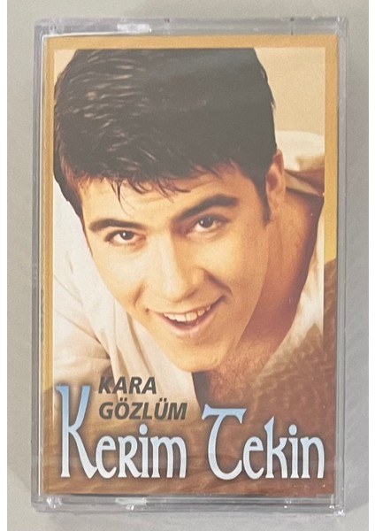 Kerim Tekin Kara Gözlüm Kaset (Jelatininde Sıfır Orijinal Dönem Baskı Kaset)