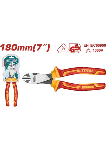 Vde Izoleli Yan Keski 180MM THTIP2571