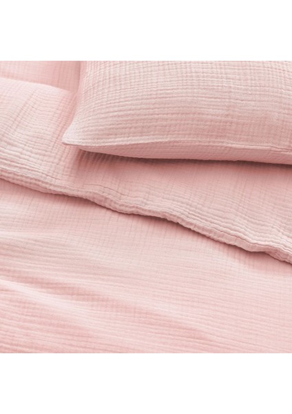 Schersmın Çift Kişilik Nevresim Seti Uçuk Pembe 240 x 220 / 50 x 60 Cm fiyatları