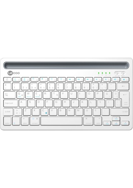 Hello Papana Lenovo Lecoo BK100 Q Kablosuz Bluetoothlu Beyaz Klavye