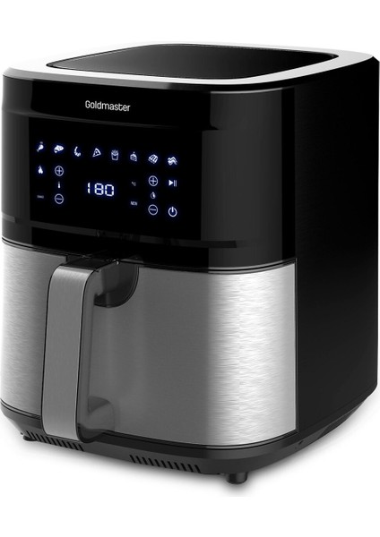 7l Inox Geniş Hazneli Dokunmatik 9 Fan Teknolojili Hava Fritözü fiyatları