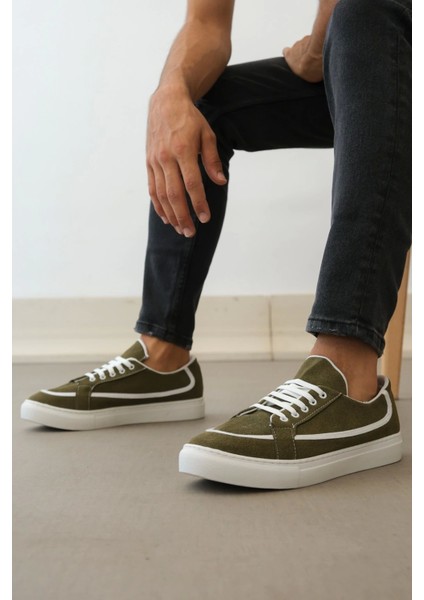 BA0351 Boa Bağcıklı Deri Tozu Günlük Taba Renk Spor Ayakkabı