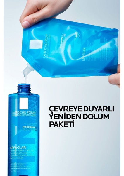 Asfstore La Roche Posay Effaclar Yağlı Ciltler Için Temizleme Jeli 400 ml - Refill fiyatları