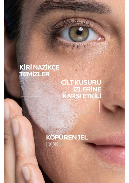 Asfstore La Roche Posay Effaclar Yağlı Ciltler Için Temizleme Jeli 400 ml - Refill