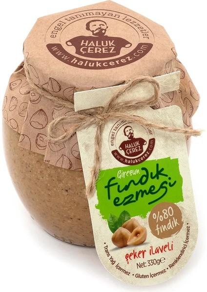 Şeker Ilaveli Giresun Fındık Ezmesi 500 Gram