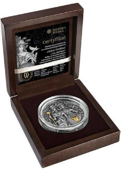 Hera Juno Gümüş Sikke Coin