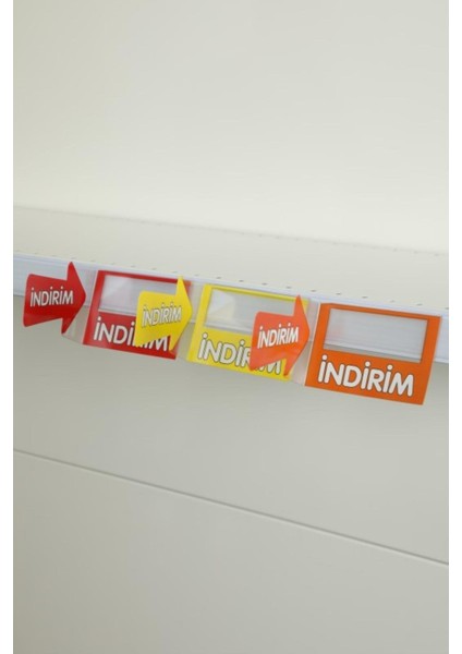 Raf Önü Indirim Etiketliği Kırmızı fiyatları