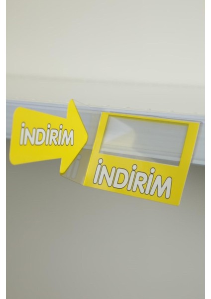 Raf Önü Indirim Etiketliği Kırmızı indirimleri