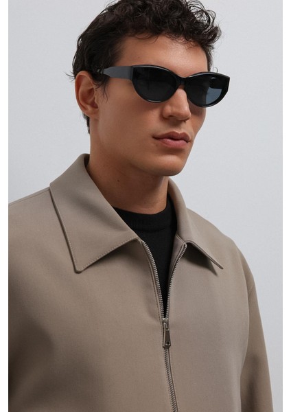 Bej Fermuarlı Mevsimlik Erkek Mont fırsatları