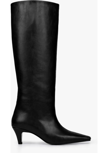 Kadın Amira Siyah Cilt Çizme