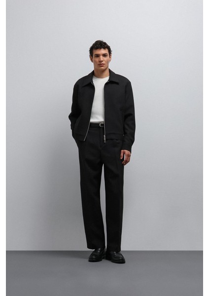 Siyah Fermuarlı Mevsimlik Erkek Mont fiyatları