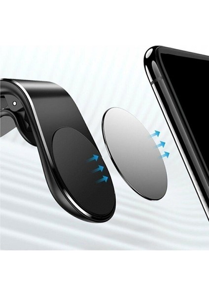 Siyah Mıknatıslı Araç Içi Telefon Tutucu, Mazda Mx-5 Uyumlu modelleri