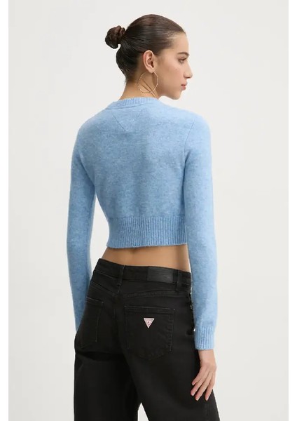 Tjw Crp Scrıpt Sweater Ext Polo Kazak Kadın modelleri