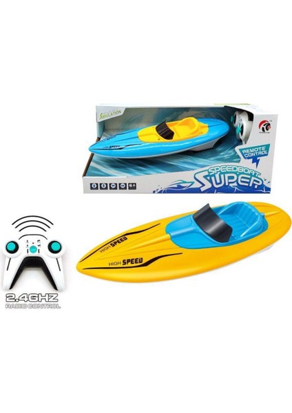 Oyuncak Uzaktan Kumandalı Full Fonksiyon 2.4 Ghz Hız Botu Tekne 33 cm modelleri