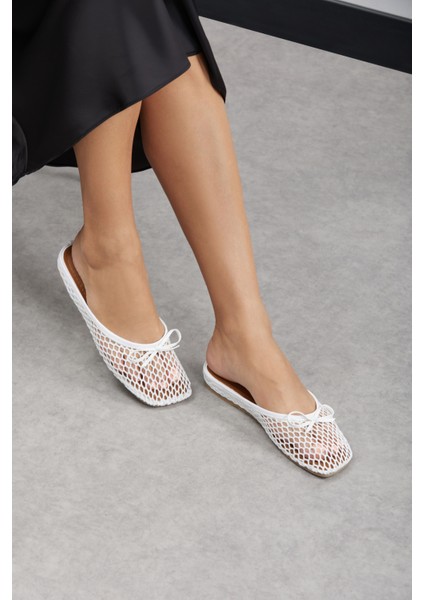 Teny Kadın Fileli Topuklu Terlik fırsatları