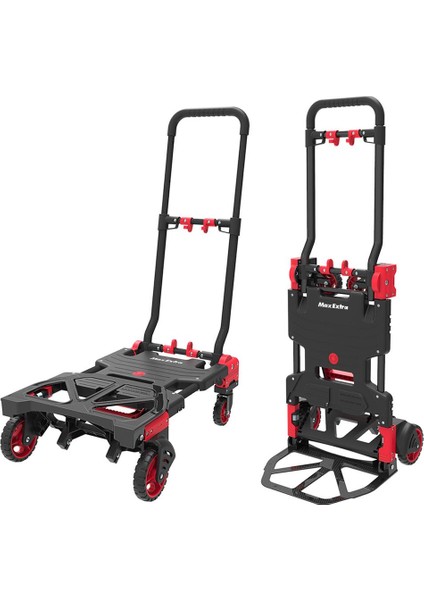 FW-90TP Katlanır Ikisi Bir Arada Koli Taşıma Arabası 66/136 kg fiyatları