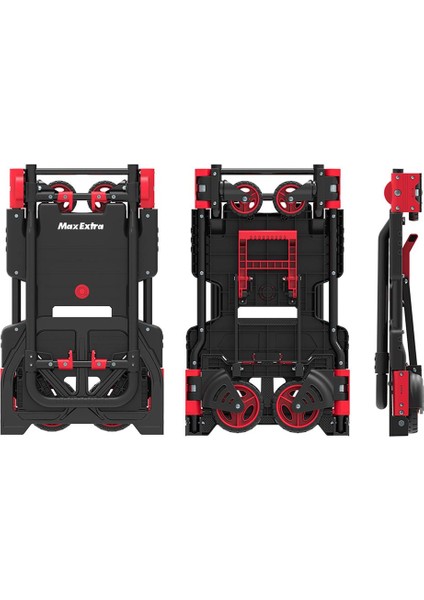 FW-90TP Katlanır Ikisi Bir Arada Koli Taşıma Arabası 66/136 kg modelleri