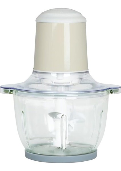 Şık Renkli Elektrikli Doğrayıcı, 2 L Cam Hazne, Bakır Motor, Güçlü ve Şık Tasarım