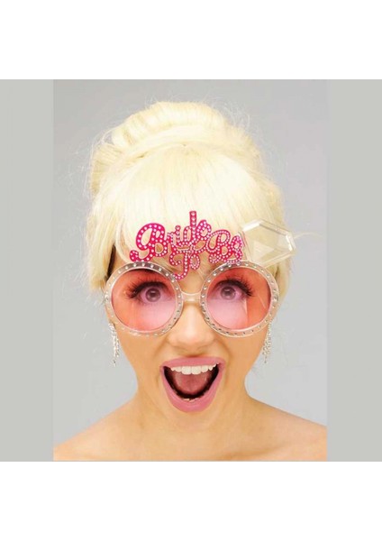 Bride To Be Bekarlığa Veda Partisi Gözlüğü Pembe Renk