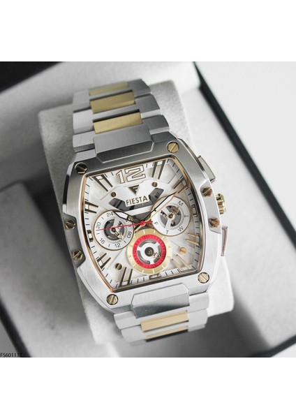 FS601137 Çelik Kordonlu Erkek Kol Saati