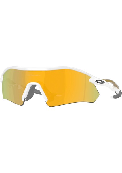 Radar Plate Polarize Güneş Gözlüğü 9495D 949505 Polished White Prizm 24K Polarized