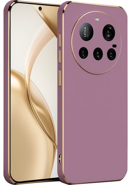 Xiaomi Mi 15 Ultra Kılıf Volet Silikon - Mor