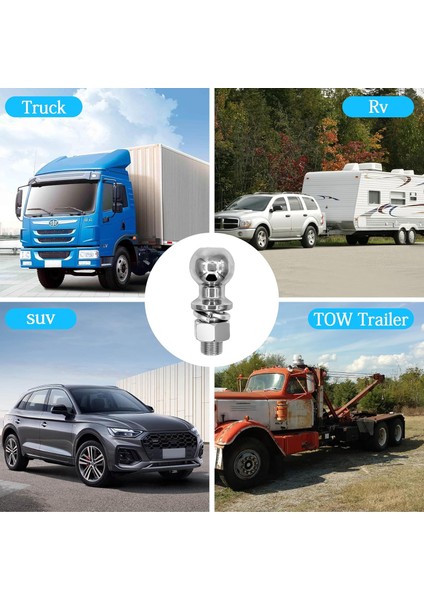 3500 kg Alttan Civatalı Römork Çeki Topuzu 50MM modelleri