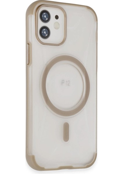 iPhone 12 Hilton Magsafe Kapak - Gold - BRF13429-7698 fiyatları