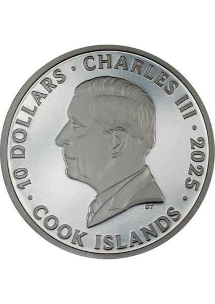 Agakulche Sert Fırtına Altın Kaplama Gümüş Sikke Coin