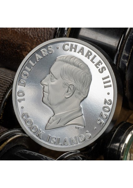 Agakulche Sert Fırtına Altın Kaplama Gümüş Sikke Coin