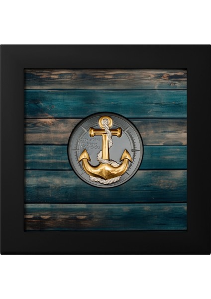 Agakulche Sert Fırtına Altın Kaplama Gümüş Sikke Coin