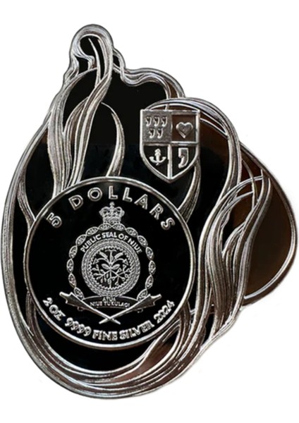 Agakulche Özgürlük 2024 Gümüş Sikke Coin