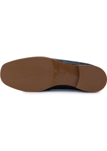 Kadın Hakiki Deri Lacivert Loafer Ayakkabı 945 11245-1 Bn Ayk SK24-25 Lacı Ptk Bsk fırsatları