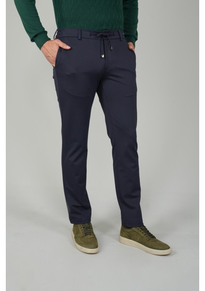 Erkek 5 Cepli Pamuk Lacivert Pantolon PNS25K25201_D39
