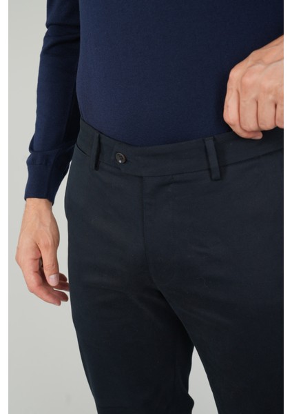 Erkek 4 Cepli Pamuk Lacivert Pantolon PNS25K25206_D39 modelleri