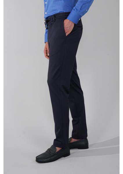 Erkek Fermuarlı Jagger Spor Lacivert Pantolon PNS25K25203_D39 fırsatları