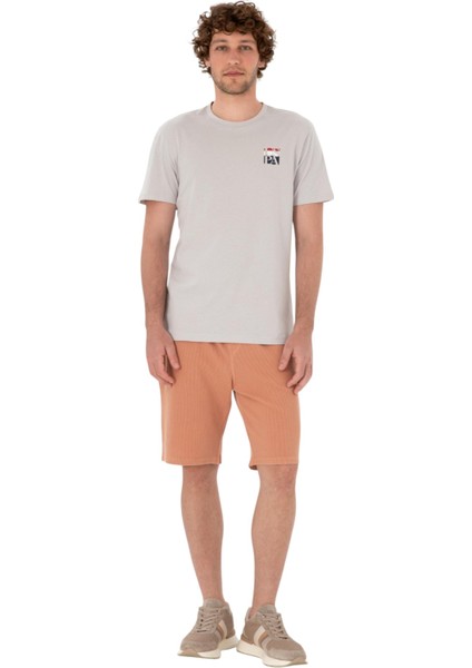 Erkek Regular Fit Bisiklet Yaka Tişört fırsatları