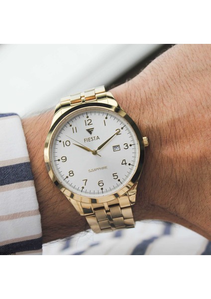 FS601258 Çelik Kordonlu Erkek Kol Saati